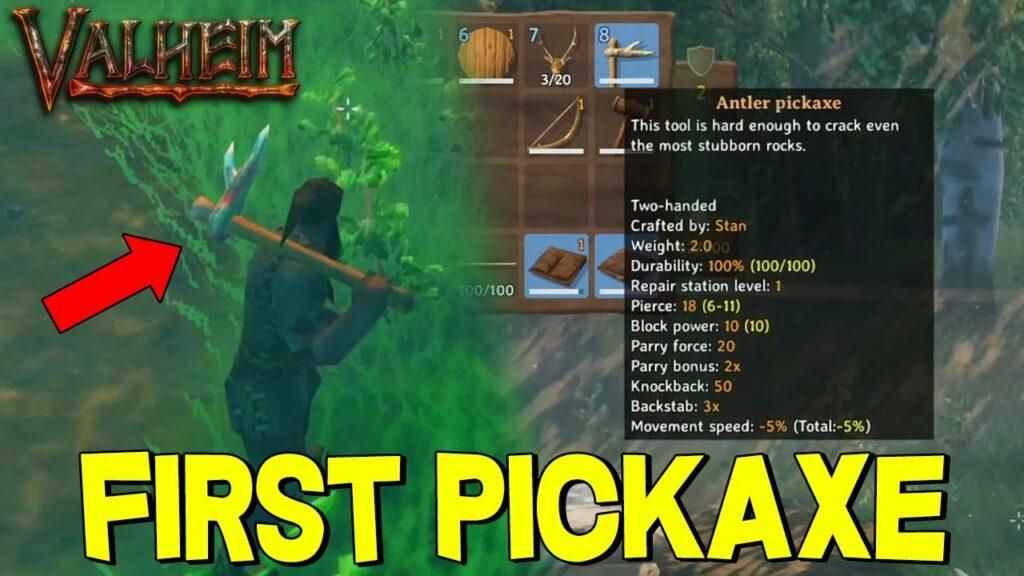 First Pickaxe
