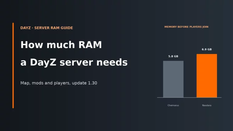 How Much RAM Does a DayZ Server Need? (Update 1.30)