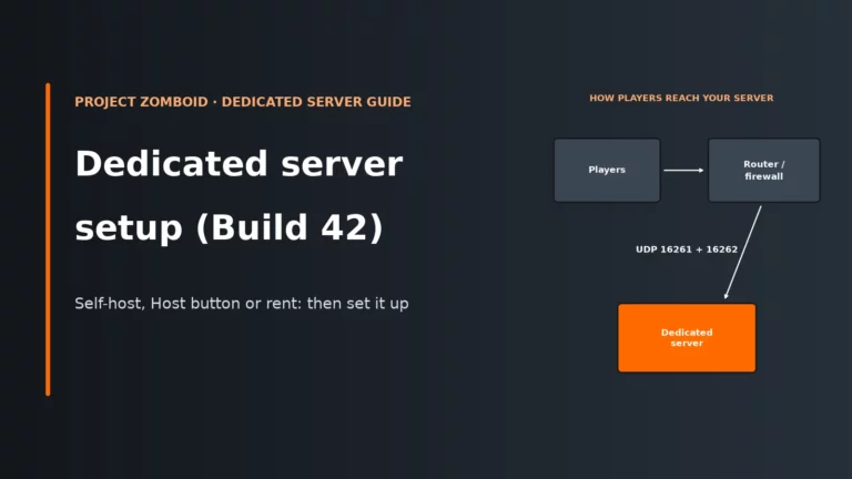 How to Set Up a Project Zomboid Dedicated Server (Build 42)