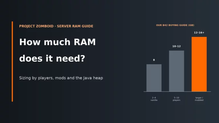 How Much RAM Does a Project Zomboid Server Need?
